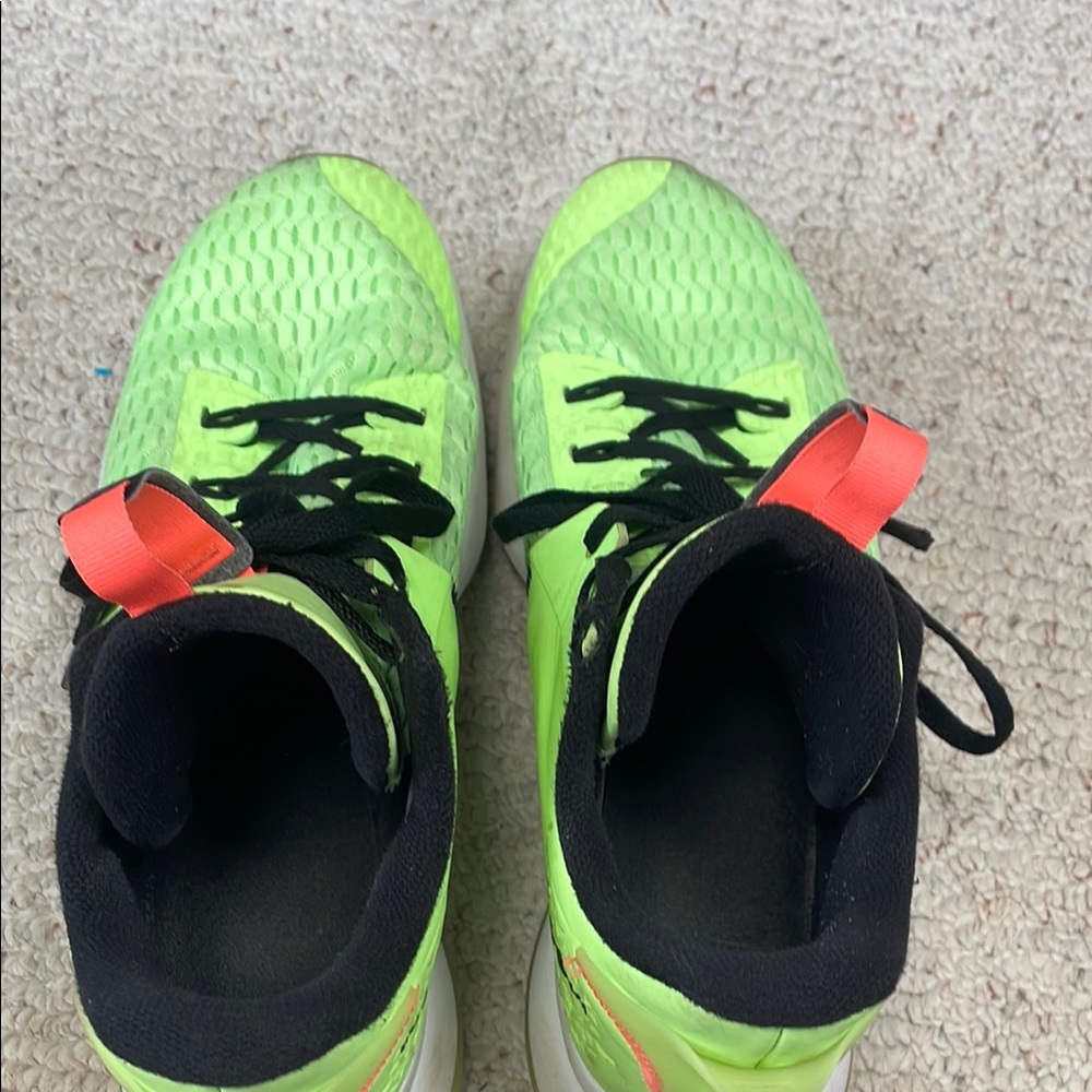 Mens Neon Green Athletic Shoes